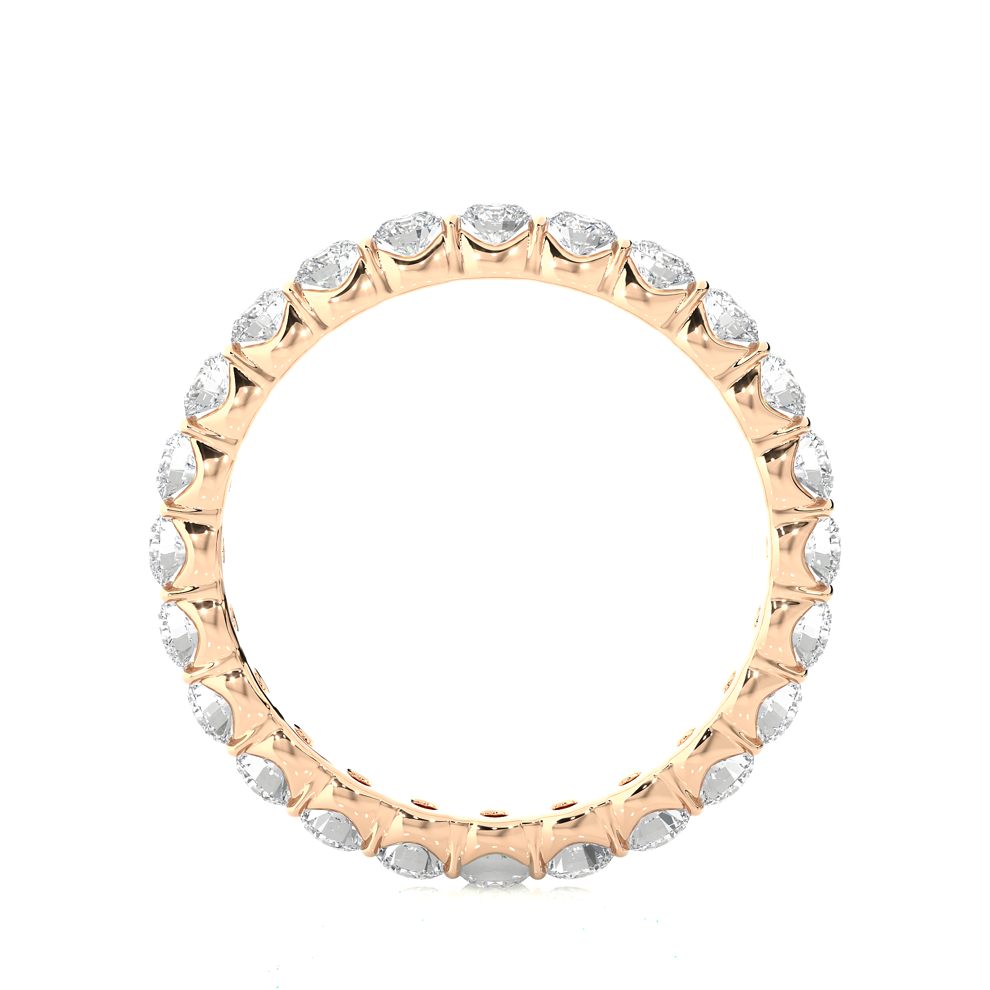 1.09 Carat IJ Color VS1 Clarity Diamond Studded Natural Diamond Ring.